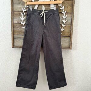 Vuori Ripstop Wideleg Charcoal Pants Size‎ XS Drawstring Waist